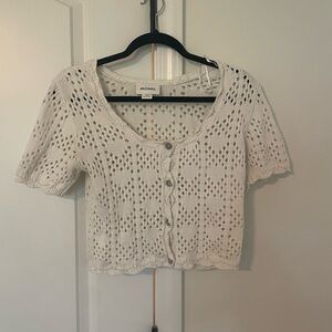 Monki crochet top